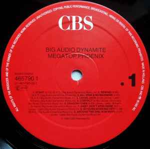 Big Audio Dynamite - Megatop Phoenix (LP, Album)