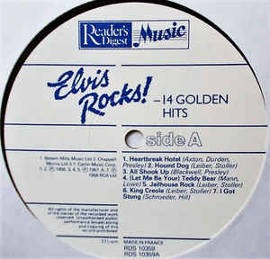 Elvis Presley ‎– Elvis Rocks! - 14 Golden Hits