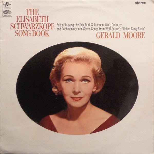 Elisabeth Schwarzkopf, Gerald Moore - The Elisabeth Schwarzkopf Song Book (LP)