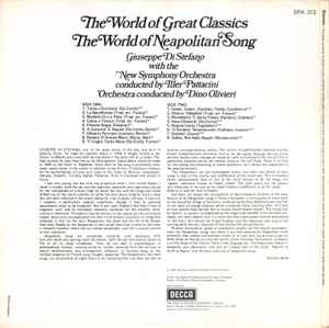 Giuseppe Di Stefano - The World Of Neapolitan Song (LP, Comp)