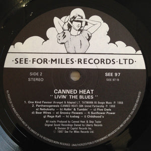 Canned Heat - Livin' The Blues (LP, Album)