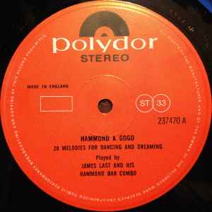 James Last & His Hammond Bar Combo – Hammond À Gogo (28 Melodies For Dancing And Dreaming)