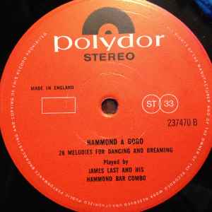 James Last & His Hammond Bar Combo – Hammond À Gogo (28 Melodies For Dancing And Dreaming)