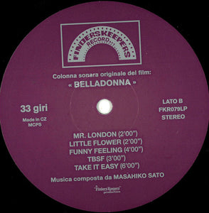MASAHIKO SATO - BELLADONNA ( 12" RECORD )