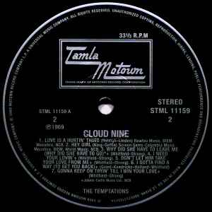 The Temptations – Cloud Nine