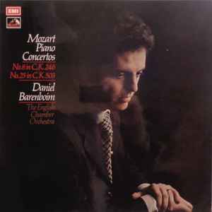 Mozart*, Daniel Barenboim, The English Chamber Orchestra* – Piano Concertos No. 8 In C, K.246 / No. 25 In C, K.503