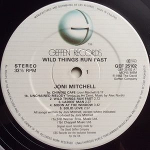Joni Mitchell – Wild Things Run Fast