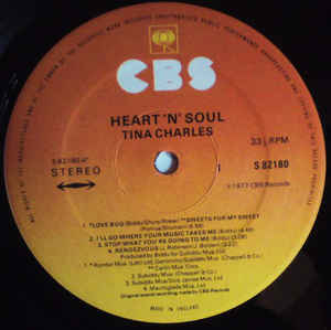 Tina Charles ‎– Heart 'N' Soul