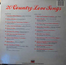 Load image into Gallery viewer, Various ‎– 20 Country Love Songs