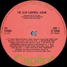 Load image into Gallery viewer, Glen Campbell ‎– The Glen Campbell Album