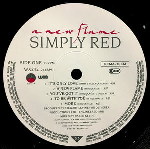 Simply Red ‎– A New Flame