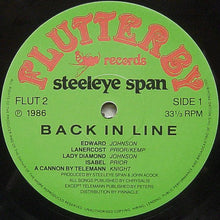 Load image into Gallery viewer, Steeleye Span ‎– Back In Line