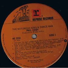 Load image into Gallery viewer, Phil Cody ‎– The Notorious Song &amp; Dance Man