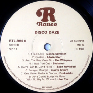 Various ‎– Disco Daze