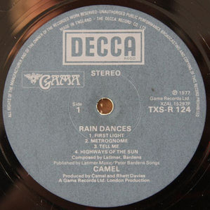 Camel ‎– Rain Dances