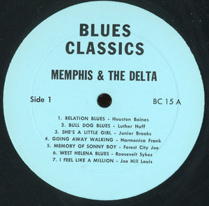 Various ‎– Memphis And The Delta - 1950s