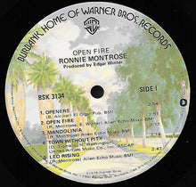 Load image into Gallery viewer, Ronnie Montrose ‎– Open Fire