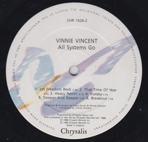 Vinnie Vincent Invasion ‎– All Systems Go