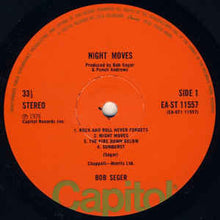 Load image into Gallery viewer, Bob Seger &amp; The Silver Bullet Band* ‎– Night Moves