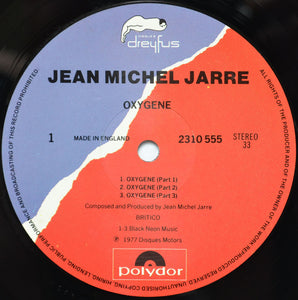 Jean Michel Jarre* ‎– Oxygene
