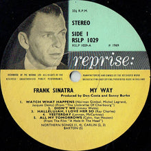 Load image into Gallery viewer, Frank Sinatra ‎– My Way