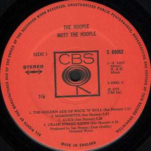 Mott The Hoople ‎– The Hoople