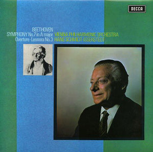 Beethoven* - Hans Schmidt-Isserstedt, Vienna Philharmonic Orchestra* – Symphony No. 7 In A Major - Overture, Leonora No. 3
