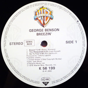 George Benson ‎– Breezin'