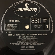 Load image into Gallery viewer, Jerry Lee Lewis ‎– Sings The Country Music Hall Of Fame Hits Vol. 2