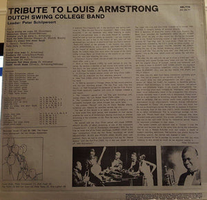 Dutch Swing College Band* ‎– Tribute To Louis Armstrong