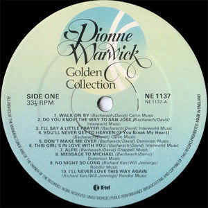 Dionne Warwick ‎– Golden Collection