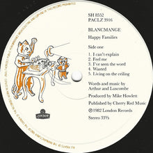 Load image into Gallery viewer, Blancmange ‎– Happy Families