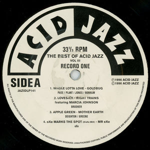 Various ‎– The Best Of Acid Jazz Volume III