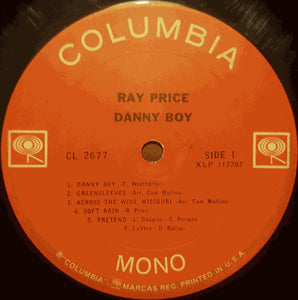 Ray Price ‎– Danny Boy