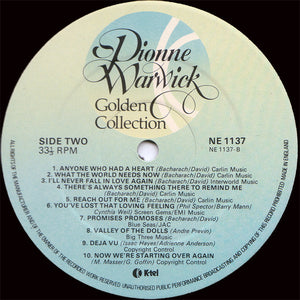 Dionne Warwick ‎– Golden Collection