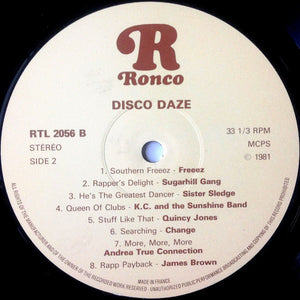 Various ‎– Disco Daze