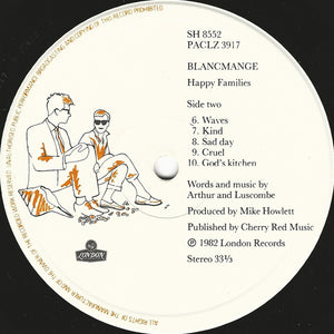 Blancmange ‎– Happy Families