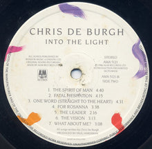 Load image into Gallery viewer, Chris de Burgh ‎– Into The Light