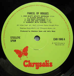 Steeleye Span ‎– Parcel Of Rogues