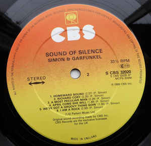 Simon & Garfunkel ‎– Sounds Of Silence
