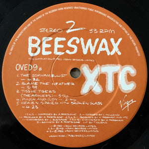 XTC ‎– Beeswax - Some B-Sides 1977-1982