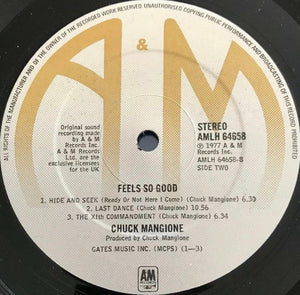 Chuck Mangione ‎– Feels So Good