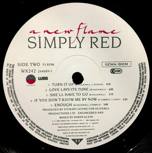 Simply Red ‎– A New Flame