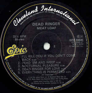 Meat Loaf ‎– Dead Ringer