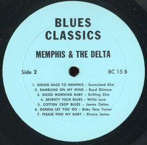 Various ‎– Memphis And The Delta - 1950s