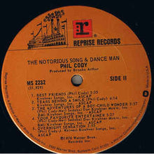 Load image into Gallery viewer, Phil Cody ‎– The Notorious Song &amp; Dance Man