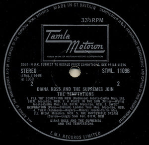 Diana Ross & The Supremes Join The Temptations ‎– Diana Ross & The Supremes Join The Temptations