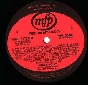 Buddy Holly ‎– Rock On With Buddy