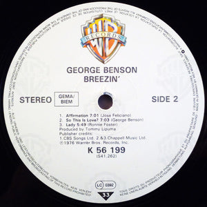 George Benson ‎– Breezin'