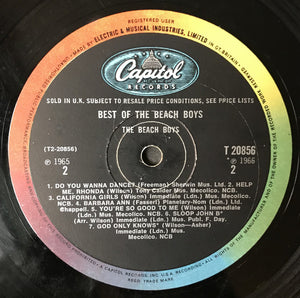 The Beach Boys ‎– Best Of The Beach Boys